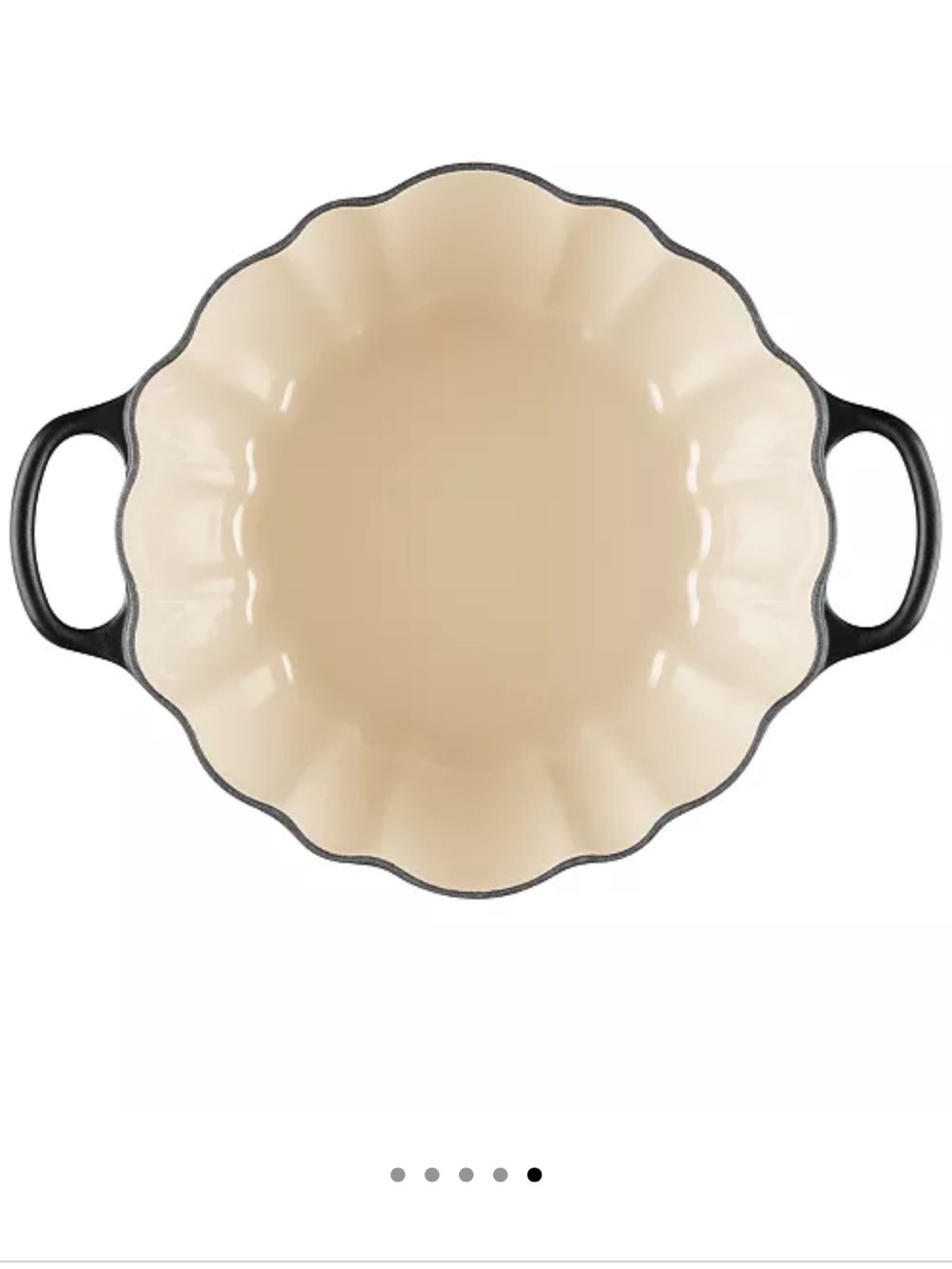 Le Creuset Enameled Cast Iron Signature 4 Qt. Pumpkin Dutch Oven with Lid - Picture 5 of 5
